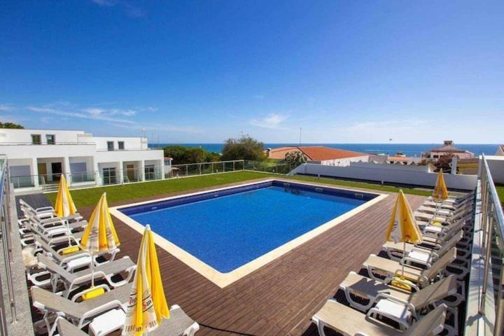"Villa Panoramic View Over The Sea"-R Albufeira Exteriör bild