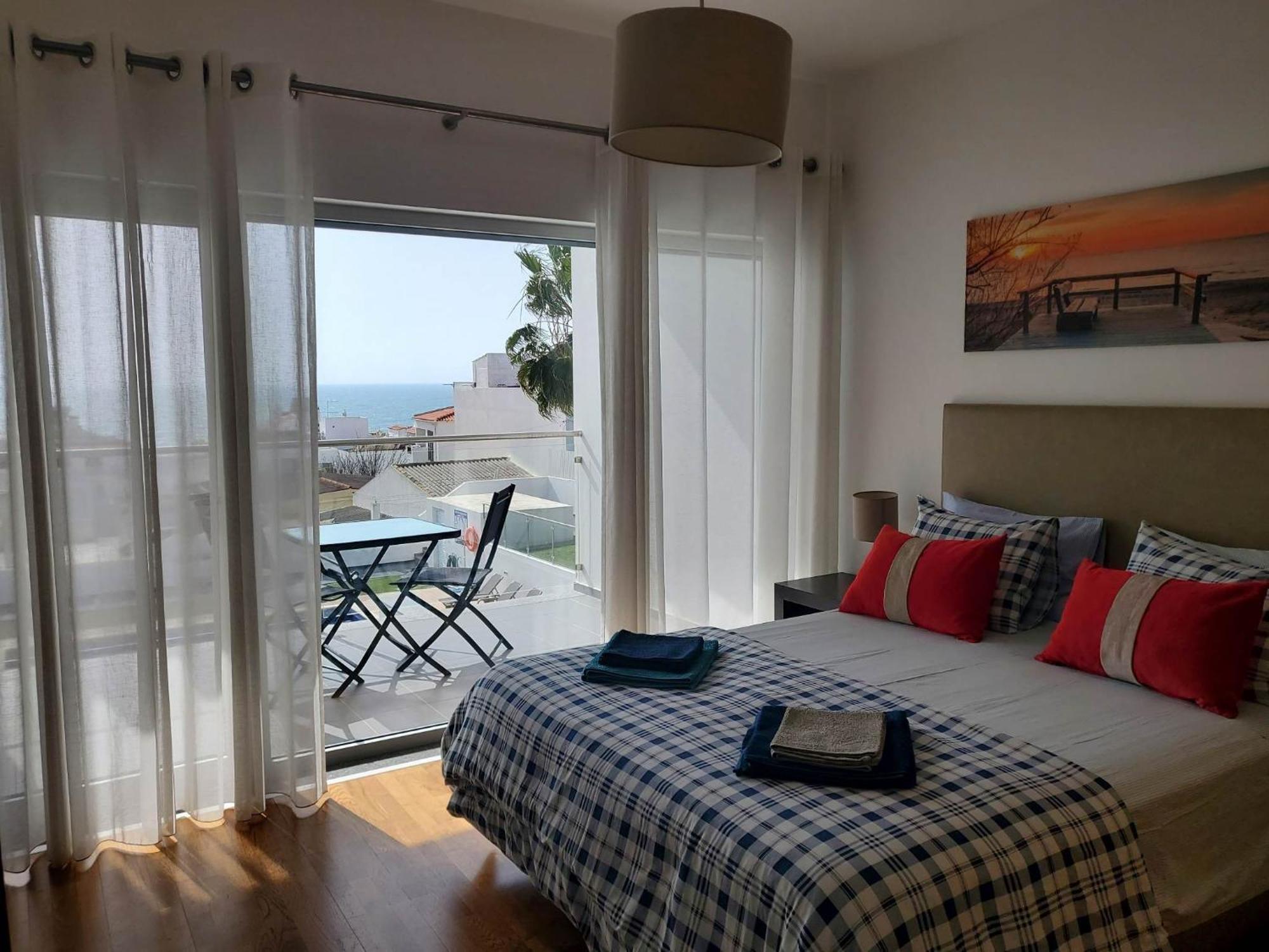 "Villa Panoramic View Over The Sea"-R Albufeira Exteriör bild
